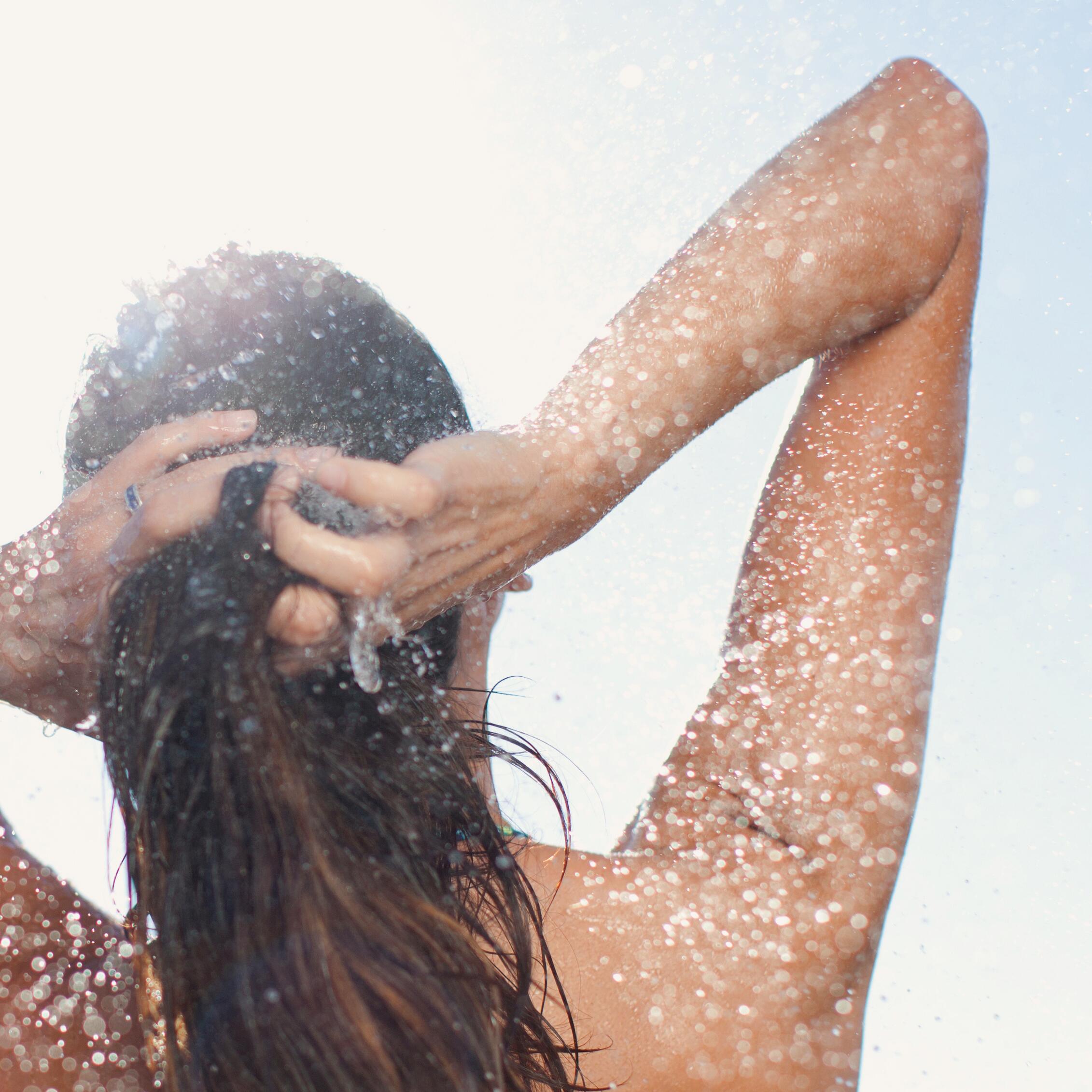 Cleaning your skin when having body acne